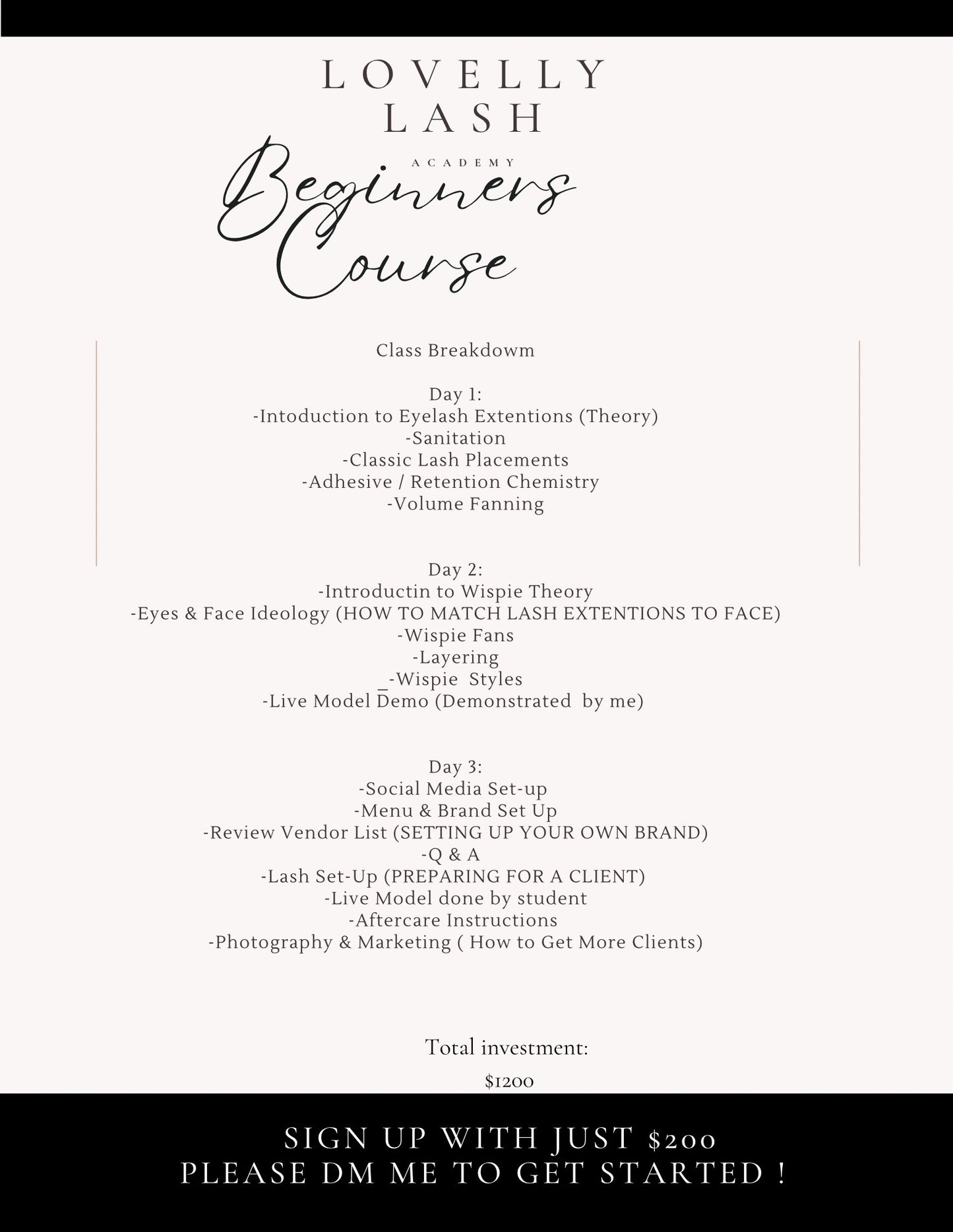 LOVELLY LASH x VOLUME BABE Wispie Begginers Training