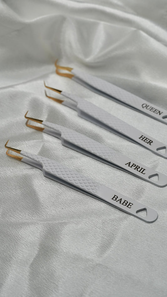 Tweezers - 45 Degree Angle "Her"